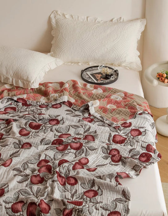 Ultra-soft Pure Cotton Sofa Towel Bed Blanket