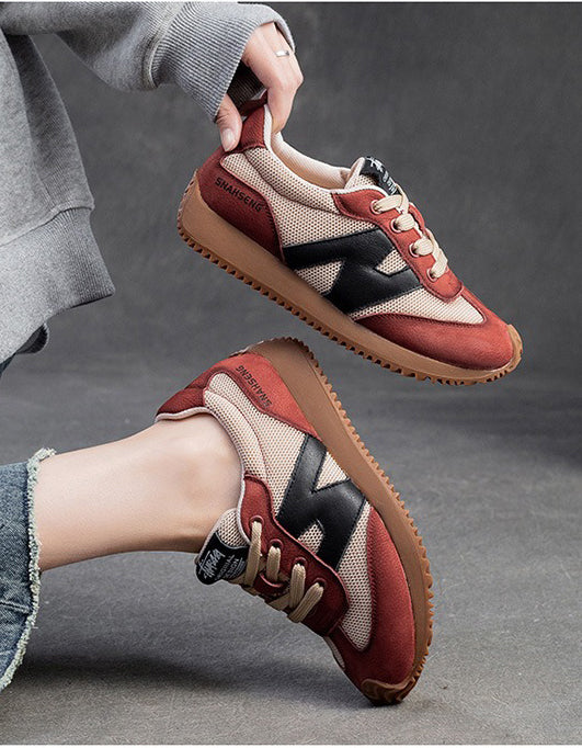 Vintage Breathable Mesh Comfortable Platform Sneakers March Shoes Collection 2026 96.60