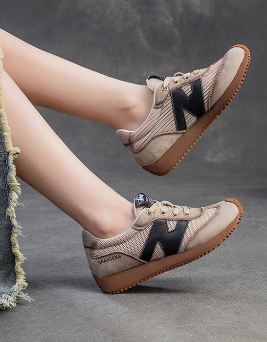 Vintage Breathable Mesh Comfortable Platform Sneakers March Shoes Collection 2026 96.60