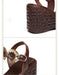 Vintage Floral Open Toe Wedge Sandals Slingback March Shoes Collection 2026 83.00