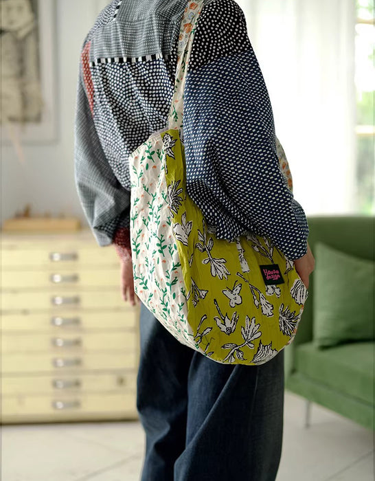 Vintage Floral Spaghetti Strap Large Capacity Tote Bag March New In 2026 60.00