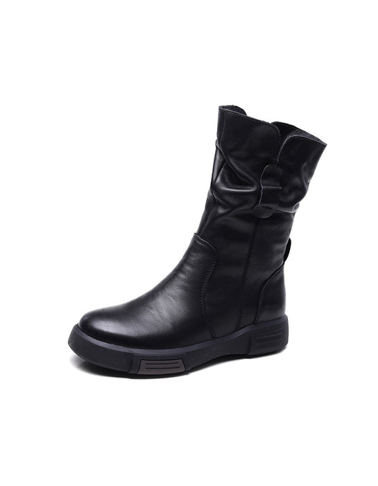 Winter Waterproof Comfortable Casual Leather Boots