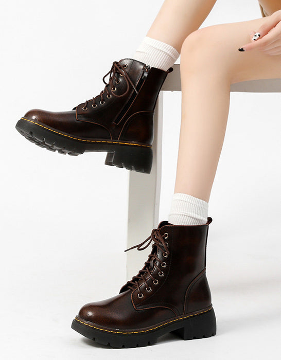 Waterproof & Resistant Women's Martin Shoes for Winter 39 / Black