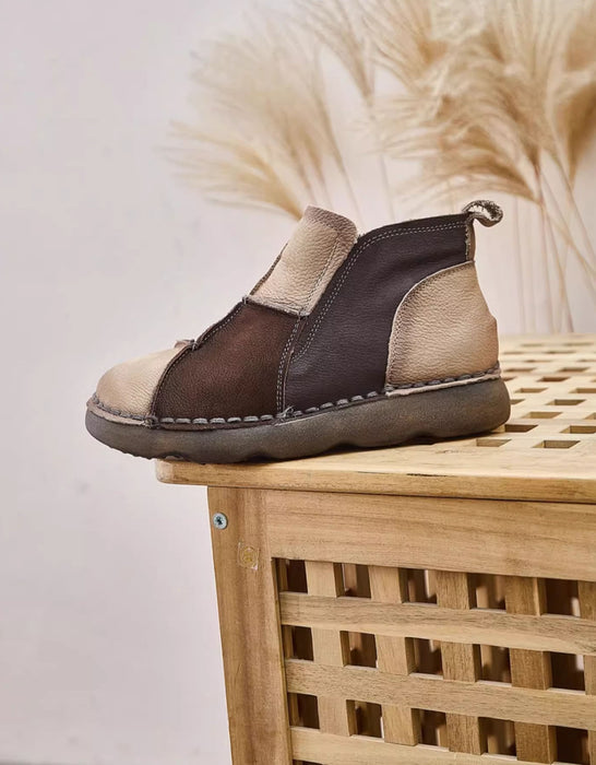 Ballerines rétro en cuir à boucle | Chaussures cadeaux