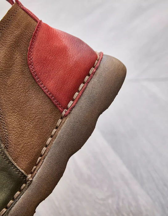 Ballerines rétro en cuir à boucle | Chaussures cadeaux