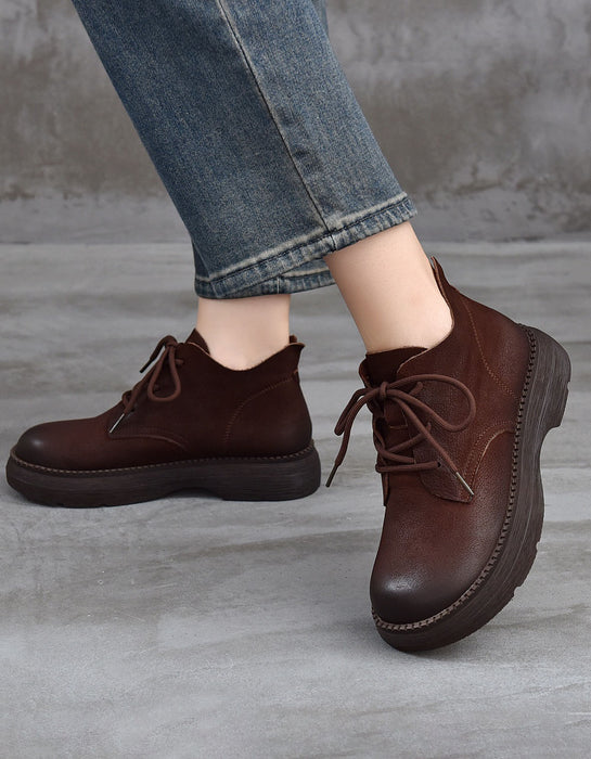 Winter Autumn Comfortable Wide Toe Box Martin Boots