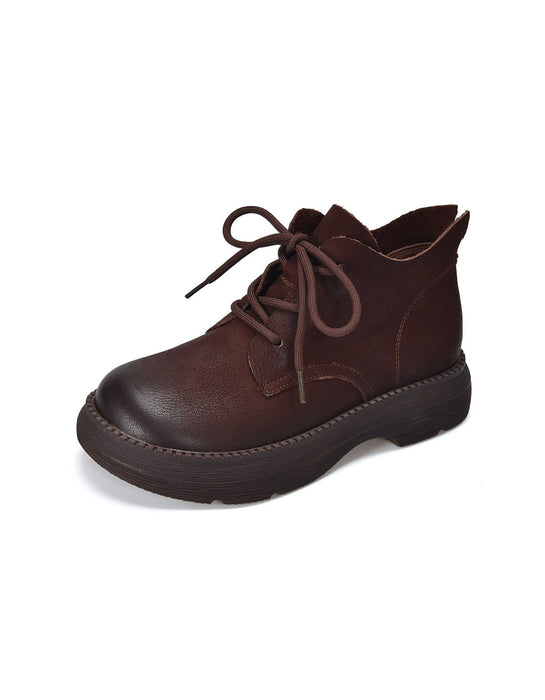 Winter Autumn Comfortable Wide Toe Box Martin Boots