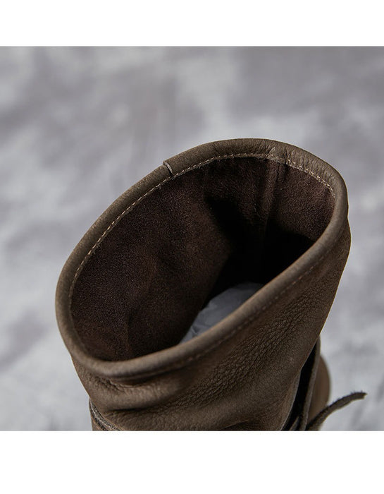 Winter Autumn Handmade Comfortable Ankle Boots