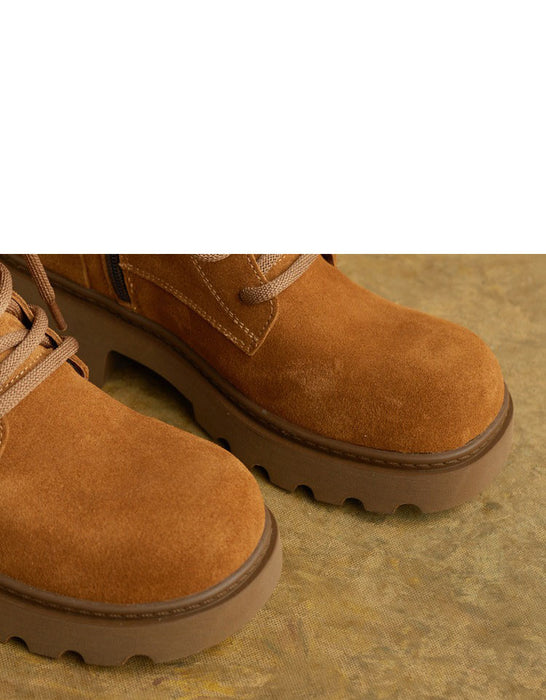 Winter Autumn Handmade Embroidery Martin Boots