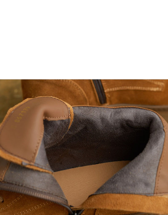 Winter Autumn Handmade Embroidery Martin Boots