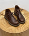 Handmade Winter Autumn Lace-up Retro Martin Boots Brown , Obiono Sep Shoes Collection 2026, 89.80