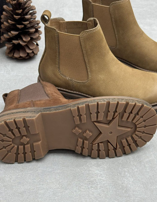Winter Autumn Waterproof Handmade Women's Chelsea Boots