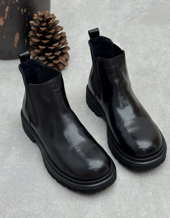 Winter Autumn Waterproof Handmade Women's Chelsea Boots