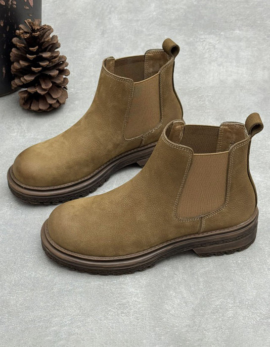 Winter Autumn Waterproof Handmade Women's Chelsea Boots