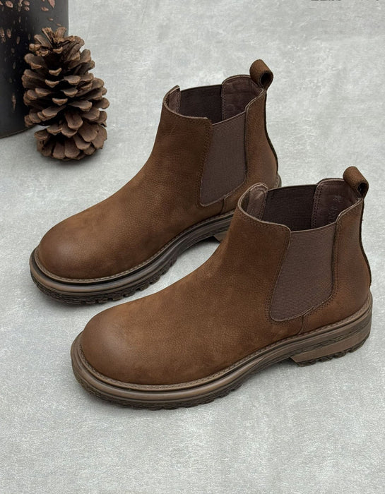 Winter Autumn Waterproof Handmade Women's Chelsea Boots