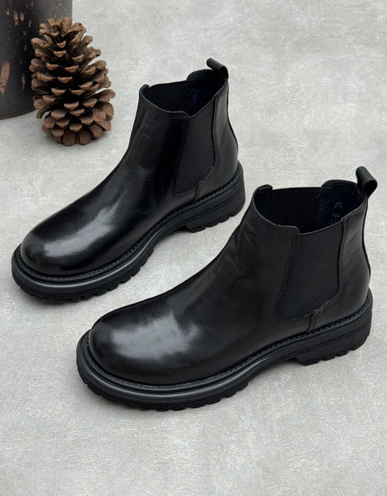 Winter Autumn Waterproof Handmade Women's Chelsea Boots