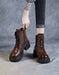 Winter Autumn Waterproof Light Weight Platform Martin Boots  Brown Jan Shoe Collection 2026 95.00