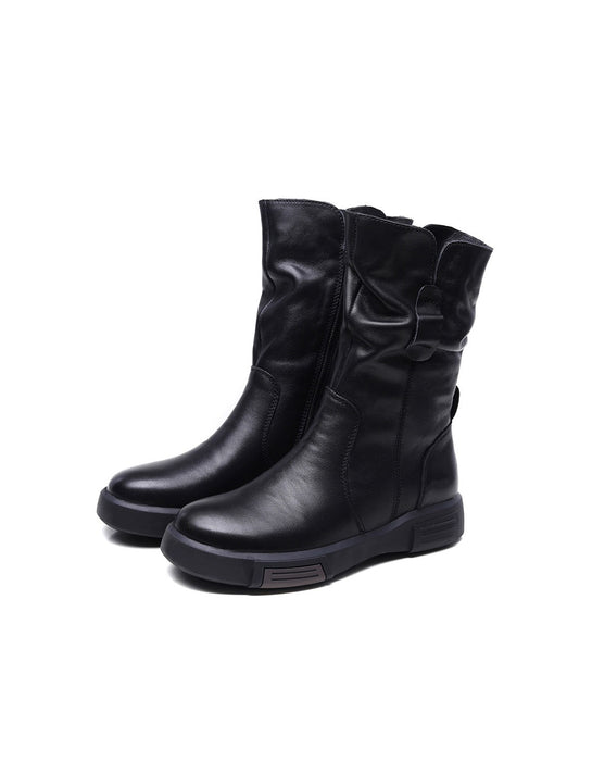 Bottes en cuir confortables pour femmes britanniques | Chaussures cadeaux