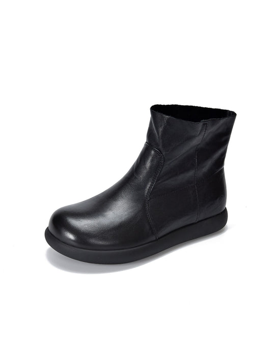 Winter Comfort Round Toe Women's Boots