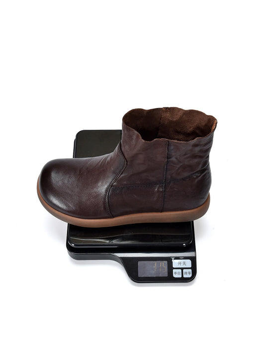 Winter Comfort Round Toe Women's Boots