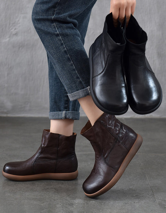 Winter Comfort Round Toe Women's Boots