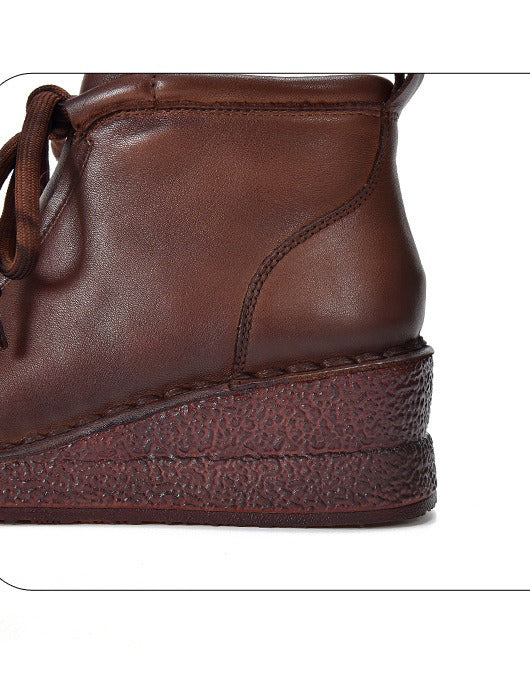 Winter Comfortable Soles Handmade Retro Boots
