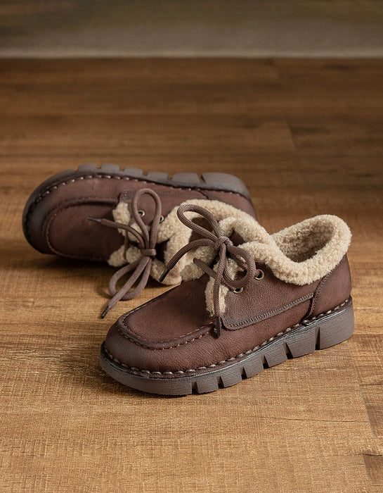 Winter Warm Fleece-lined Round-toe Snow Boots Obiono Jan Shoe Collection 2026 83.00