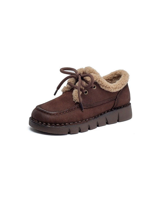 Winter Warm Fleece-lined Round-toe Snow Boots Jan Shoe Collection 2026 83.00
