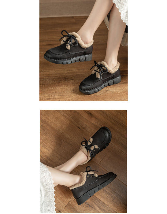 Winter Warm Fleece-lined Round-toe Snow Boots Obiono Jan Shoe Collection 2026 83.00