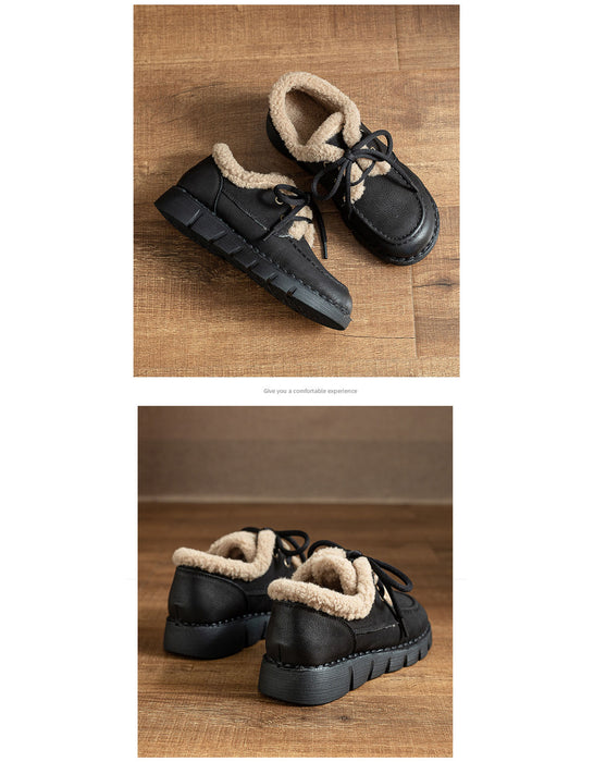 Winter Warm Fleece-lined Round-toe Snow Boots Obiono Jan Shoe Collection 2026 83.00