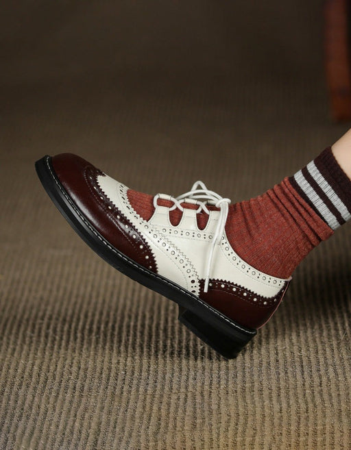 Women Brogue Style Cut Out Oxfords Sandals March Shoes Collection 2026 115.00