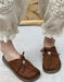 Women's Bow-Tie Handmade Soft-Soled Mule Slippers Obiono Shoes Aug New In 2026, 81.50