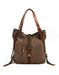 Women's Casual Canvas Multi-functional Backpack Bag Coffee Feb New In 2026 71.30