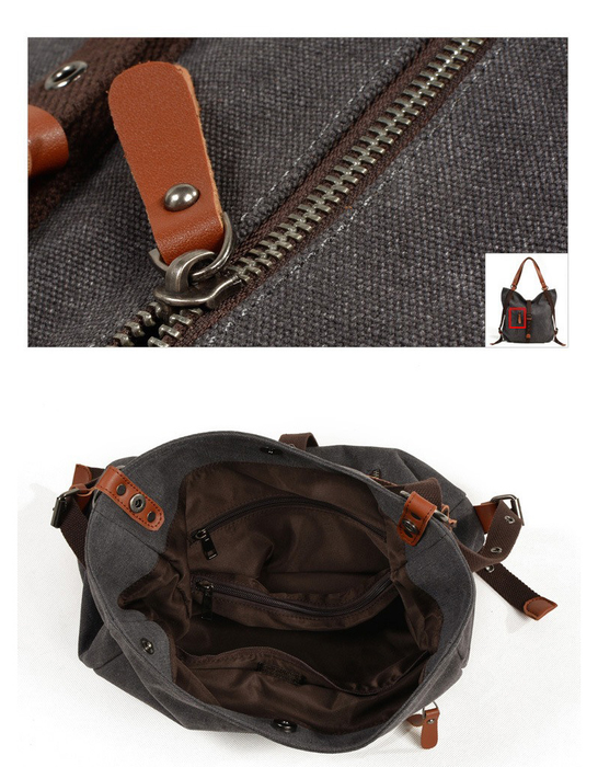 Women's Casual Canvas Multi-functional Backpack Bag Obiono Feb New In 2026 71.30