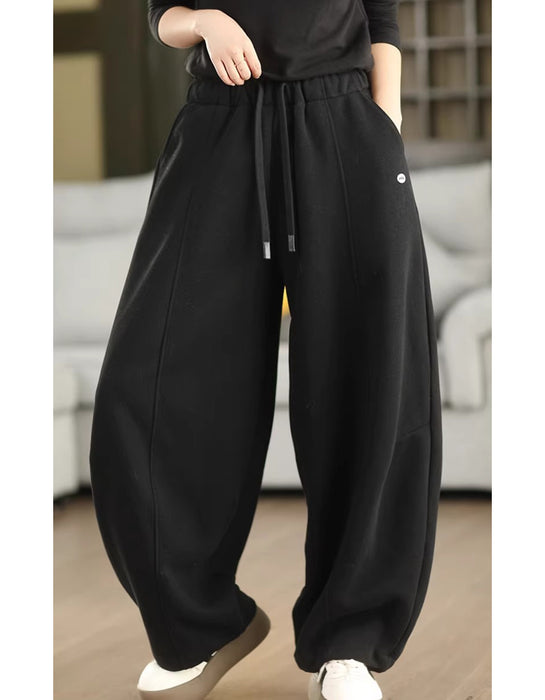 Women's Casual  Loose-fitting Cotton Sweatpants Yellow Feb New In 2026 47.00