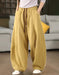 Women's Casual  Loose-fitting Cotton Sweatpants Yellow Feb New In 2026 47.00