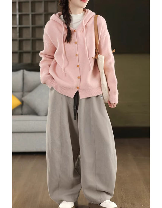 Women's Casual  Loose-fitting Cotton Sweatpants  Feb New In 2026 47.00