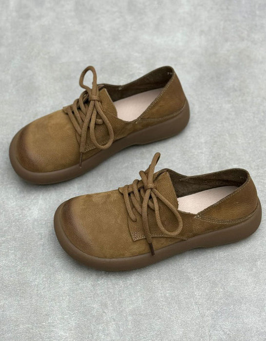 Women's Comfortable Casual Wide Toe Box Retro Flat Shoes, Obiono Sep Shoes Collection 2026, 80.77