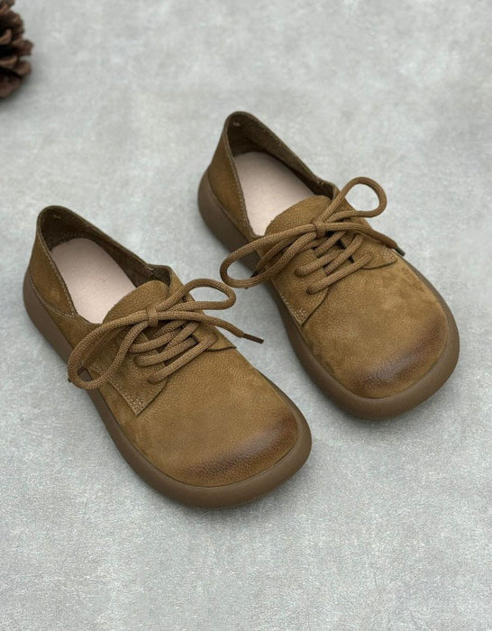 Women's Comfortable Casual Wide Toe Box Retro Flat Shoes, Obiono Sep Shoes Collection 2026, 80.77