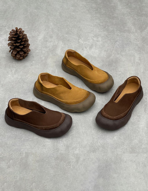 Women's Comfortable Round Toe Handmade Retro Flat Shoes, Obiono Sep Shoes Collection 2026, 79.99