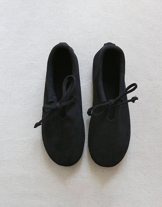 Women's Comfortable Suede Flat Shoes — Obiono
