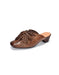 Summer Women's Genuine Leather Hollowed-out Tassel Mule Sandals Obiono Aug Shoes Collection 2026, 85.00