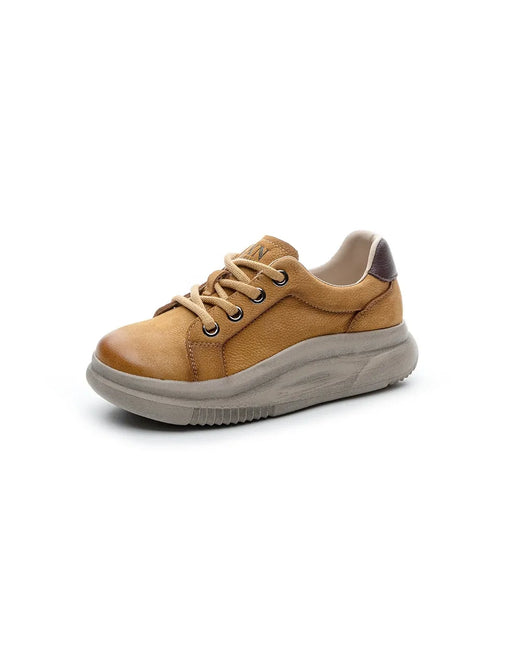 Women's Lace-up Thick Soft Sole Casual Sneakers Shoes, Obiono Aug shoes collection 2026, 87.99