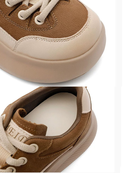 Women's Round Toe Comfortable Soft Soles Chunky Sneakers Obiono Aug Shoes Collection 2026 87.00