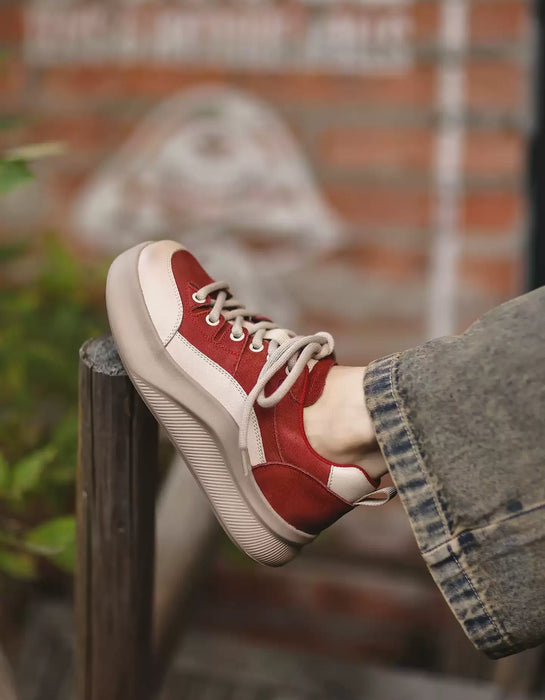 Women's Round Toe Comfortable Soft Soles Chunky Sneakers Obiono Aug Shoes Collection 2026 87.00
