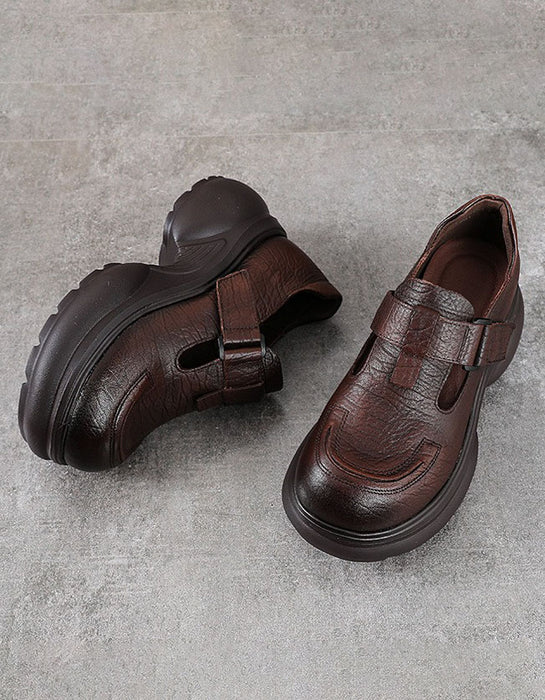Obiono shoes, Women's Round Toe Comfortable T-strap Platform Shoes, Sep Shoes Collection 2026, 87.79