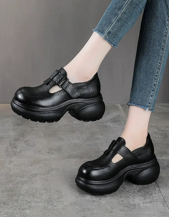 Obiono shoes, Women's Round Toe Comfortable T-strap Platform Shoes, Sep Shoes Collection 2026, 87.79