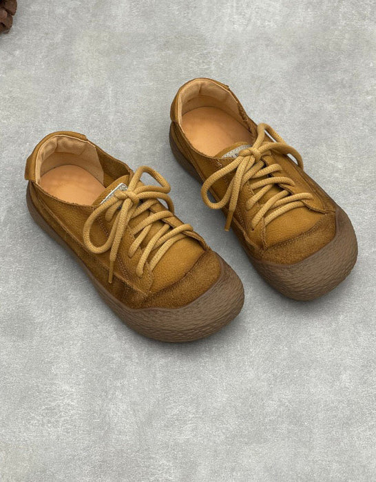 Women's Soft Sole Round Toe Casual Retro Flat Shoes brown, Obiono Sep Shoes Collection 2026, 79.99