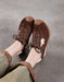 Women's Soft Sole Vintage Lace-up Casual Suede Sneakers, Obiono Sep Shoes Collection 2026, 80.77