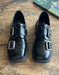 Women's Square Toe Double Buckles Mary Janes Shoes, Obiono Sep Shoes Collection 2026, 91.0